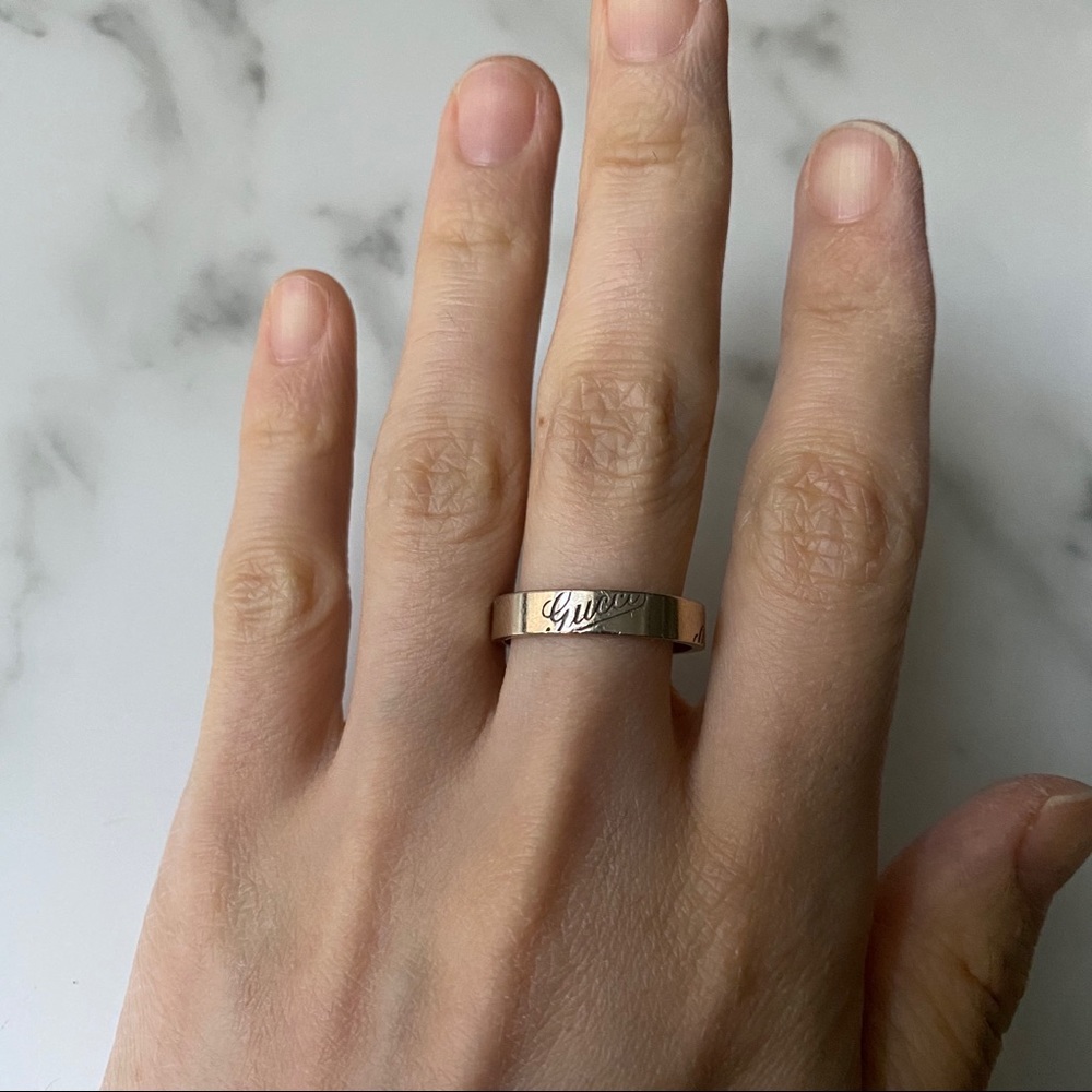 Gold Gucci ring - Picture 6 of 6